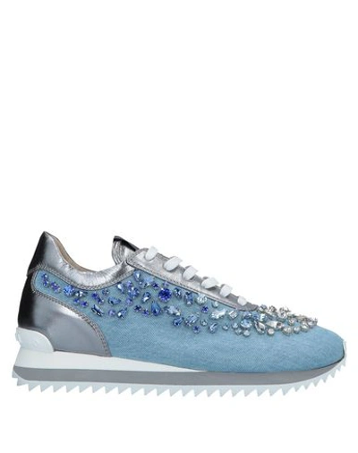 Le Silla Sneakers In Sky Blue