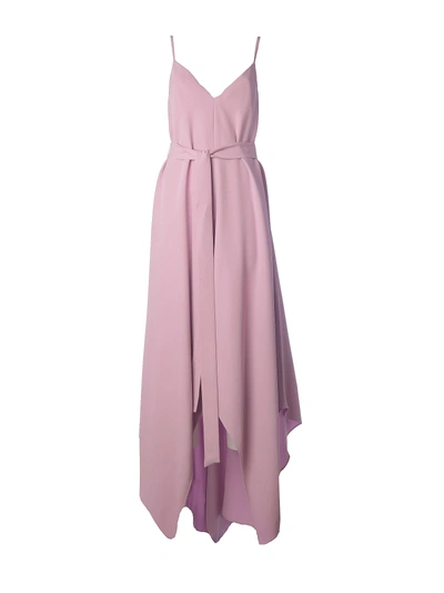 Valentino Belted Maxi Dress In Giacinto