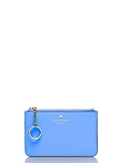 Kate Spade Cobble Hill Key Chain Coin Purse Wallet In Blue | ModeSens
