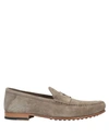 Tod's Loafers In Grey