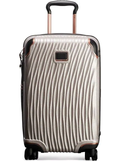 Tumi Latitude 26" Short-trip Spinner Suitcase In Silver