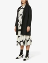 's Max Mara S Max Mara Womens Black Messi Wool Wrap Coat