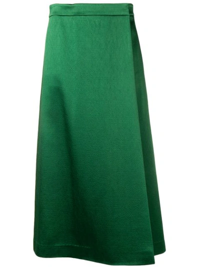 Theory Skirt Trousers In Green
