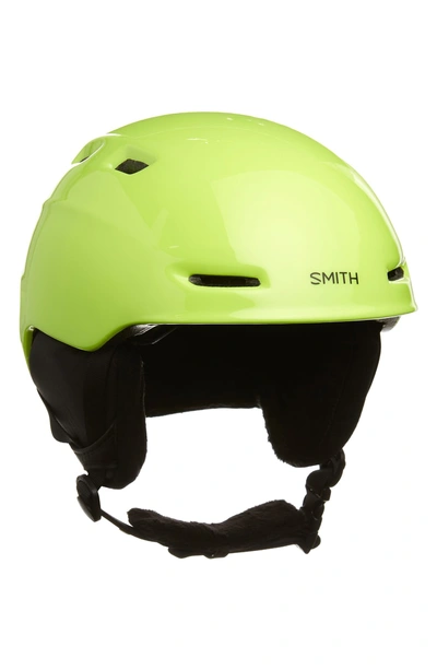 Smith 'zoom Jr.' Snow Helmet - Yellow In Acid