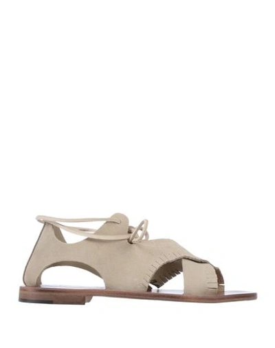 Álvaro González Sandals In Beige