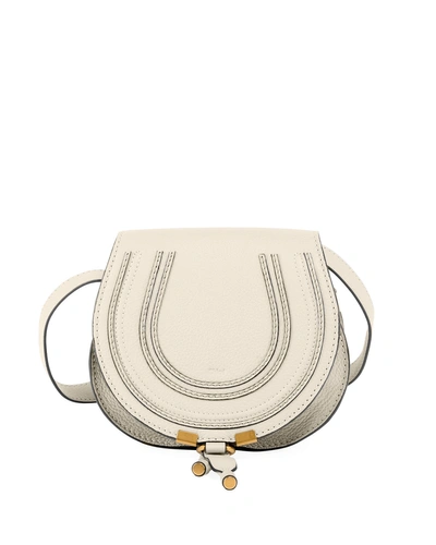 Chloé Marcie Small Satchel Bag In White