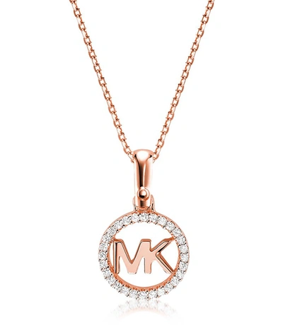 Michael Kors Kors Custom Gold Logo Womens Necklace