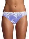 Wacoal Embrace Lace Panties In Bleached Blue
