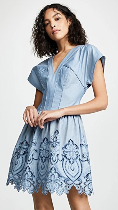 Ramy Brook Ardelle Dress In Chambray
