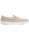 Jimmy Choo Grove Moon Broken Star Printed Nubuck Slip On Trainers In Neutrals