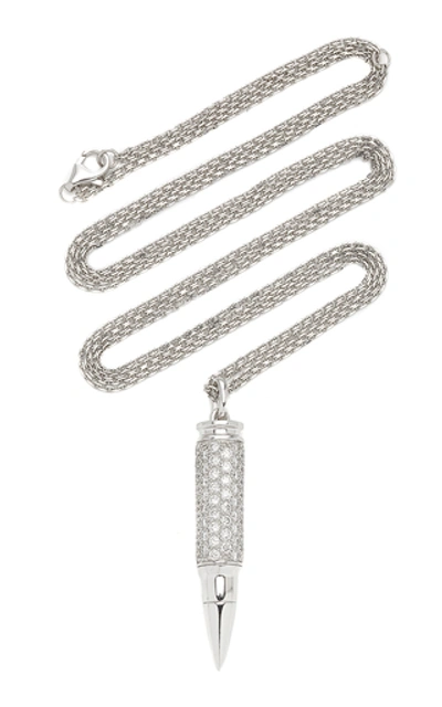 Akillis 18k White Gold Diamond Necklace