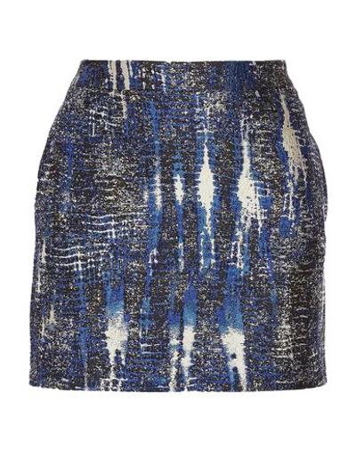 Stella Mccartney Mini Skirt In Blue