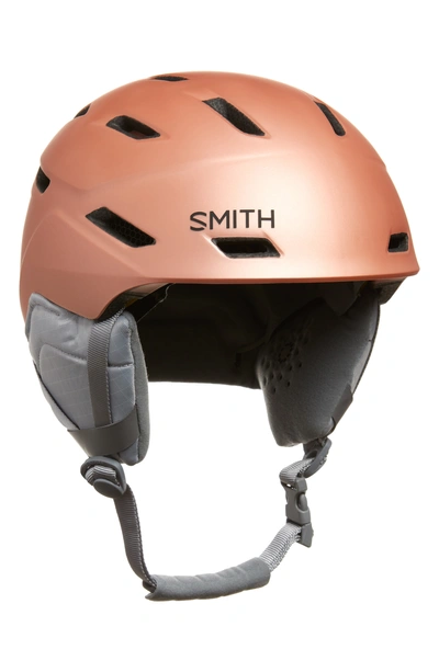 Smith Mirage With Mips Snow Helmet - Pink In Matte Champagne