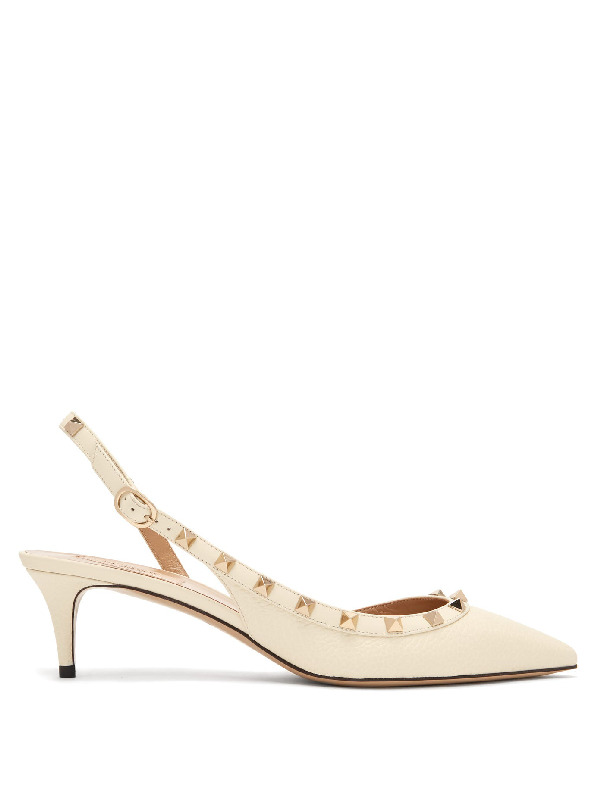 valentino garavani rockstud slingback