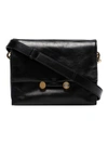 Marni Black Small Chain Strap Leather Shoulder Bag