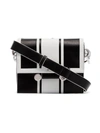 Marni Black And White Caddy Leather Shoulder Bag