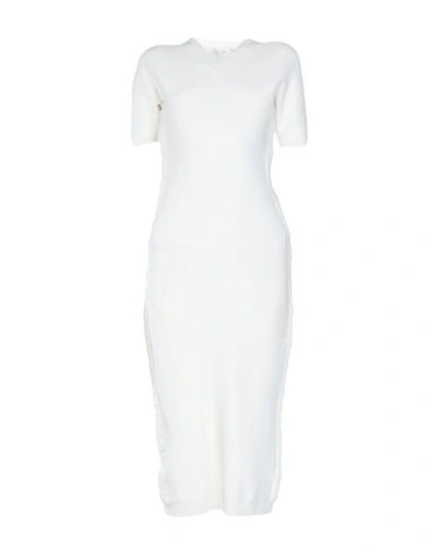 Victoria Beckham Midi Dress In White