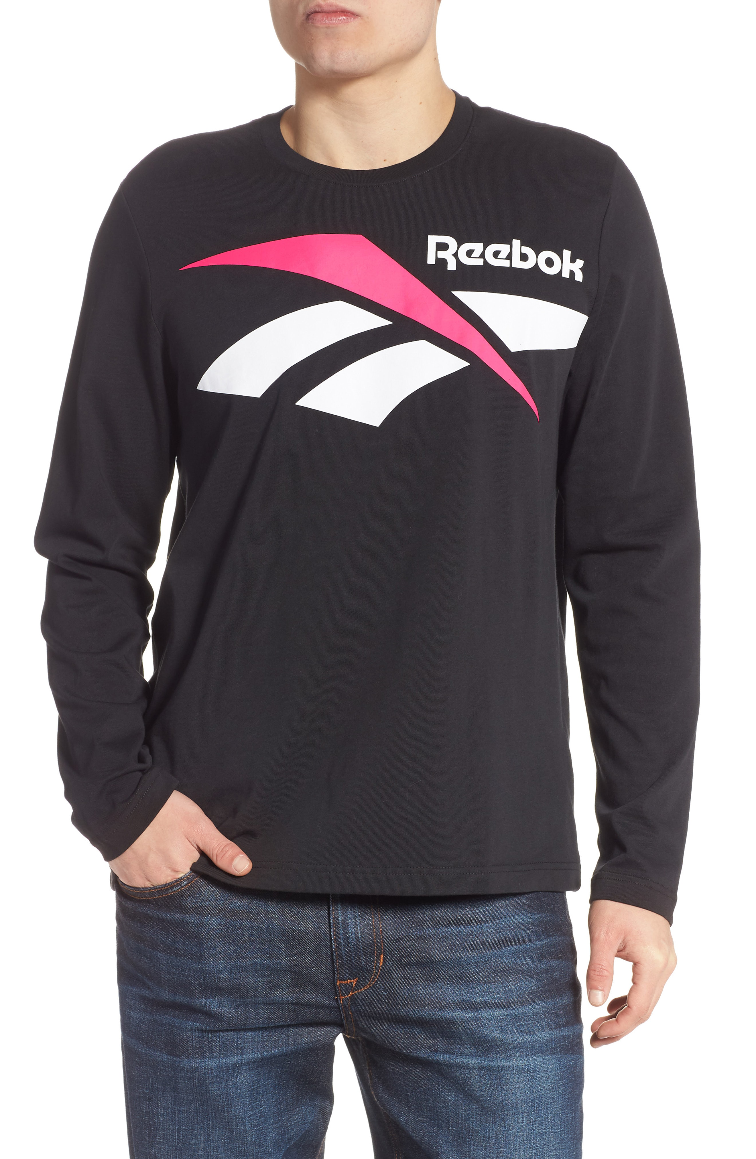 reebok full sleeve t shirts