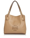 Tory Burch Harper Tote In Vintage Camel/gold