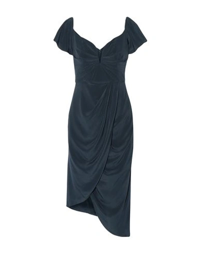 Zimmermann 3/4 Length Dresses In Dark Blue