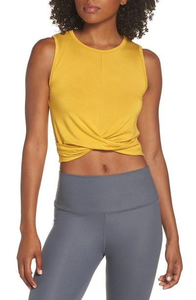 Alo Yoga Cover Tank In Tuscan Sun