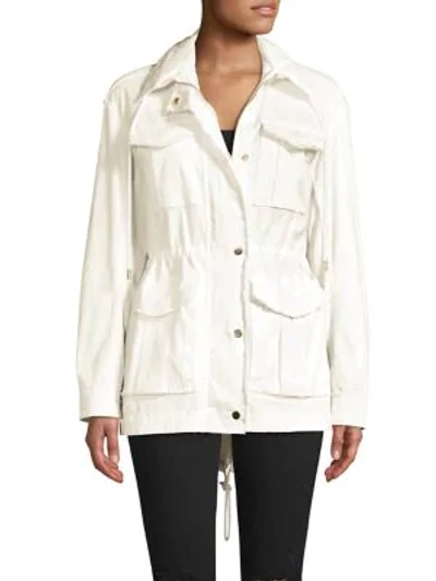 Atm Anthony Thomas Melillo Utility Field Jacket In White