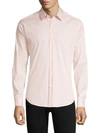 Theory Men's Sylvain Wealth Button-down Shirt In Tint