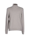 Gran Sasso Turtlenecks In Light Grey