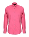Antony Morato Solid Color Shirt In Fuchsia