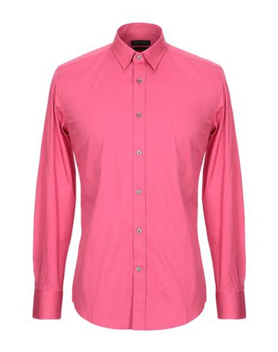 Antony Morato Solid Color Shirt In Fuchsia