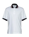 Msgm Polo Shirt In White