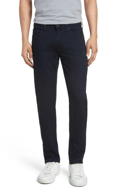 Paige Croft Skinny Fit Jeans In Inkwell