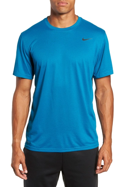 Nike 'legend 2.0' Dri-fit Training T-shirt In Green Abyss
