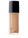 Dior Forever 24 Hr Wear High Perfection Skin-caring Matte Foundation In Nude