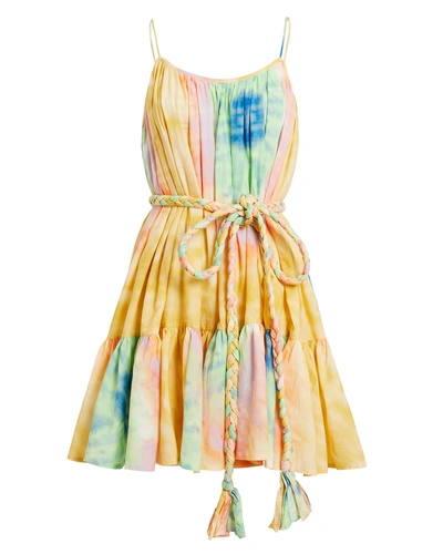 Rhode Nala Tie-dye Mini Dress