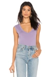 Velvet By Graham & Spencer Estina Tank In Lavender. In Knapweed