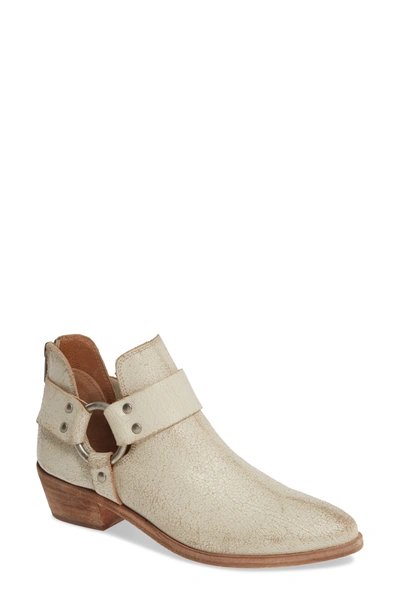Frye Ray Low Harness Bootie In Off White