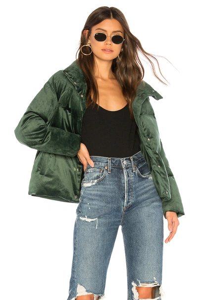 On Parle De Vous Igloo Jacket In Vert Foret