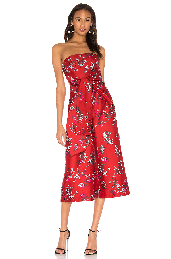 Keepsake Heart And Soul Jumpsuit In Red Floral ModeSens