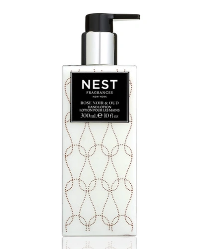 Nest Fragrances Rose Noir & Oud Hand Lotion, 10 Oz./ 300 ml