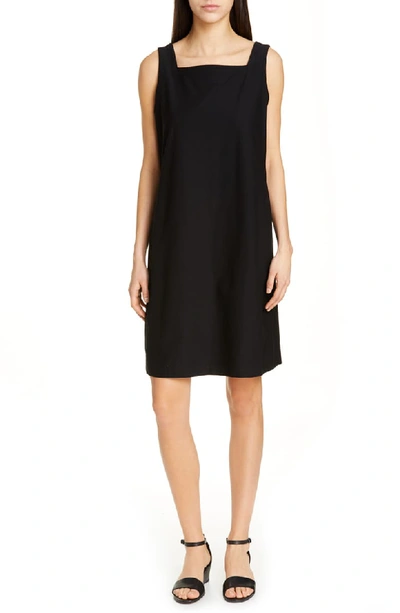 Eileen fisher square clearance neck shift dress