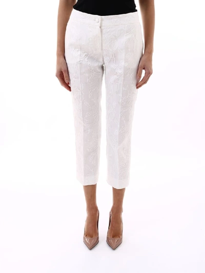 Dolce & Gabbana Capri Trousers White