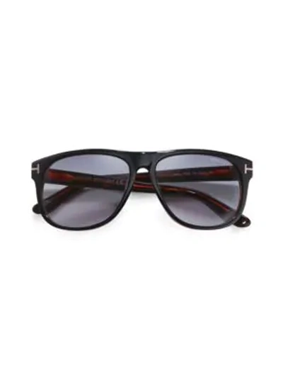 Tom Ford Olivier Acetate Sunglasses In Brown