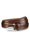 Allen Edmonds Midland Ave. Leather Belt In Coffee