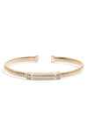 Nadri Pave Flex Cuff In Gold