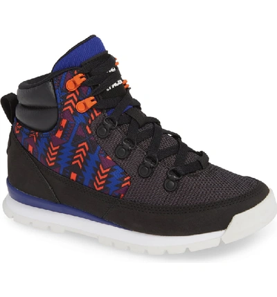 The North Face 92 Rage Collection Back-to-berkeley Boot In Black/ Aztec Blue Rage Print