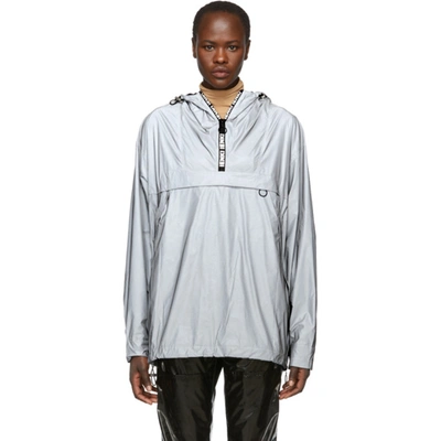 Ienki Ienki Grey Anorak Jacket In R Grey