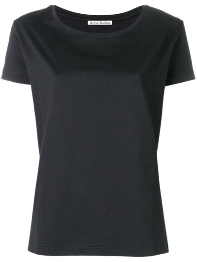 Acne Studios 'dorla E Base' T-shirt In Black