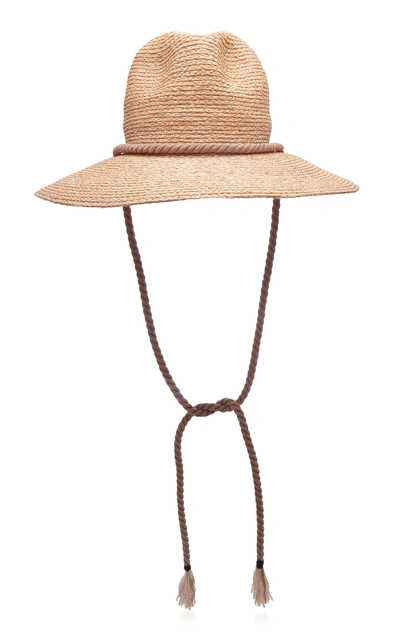 Albertus Swanepoel St Croix Raffia Hat In Neutral