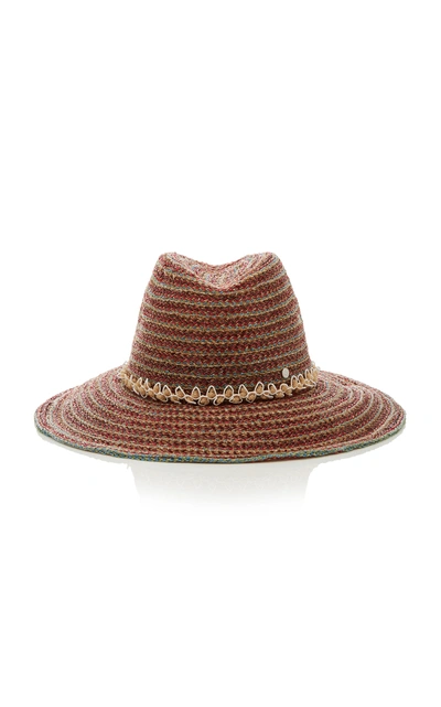 Maison Michel Kate Straw Hat In Brown